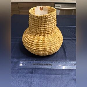 Vintage Native American Papago Genuine Hand Woven Basket